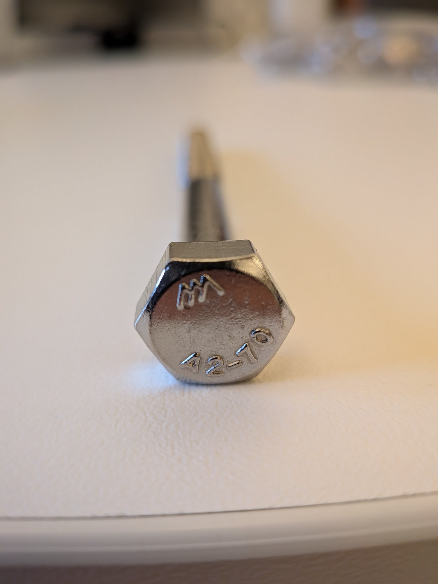 Sechskantkopf Edelstahl-Holzschraube A2 Ø 8 mm x 100 mm (54 Stück)