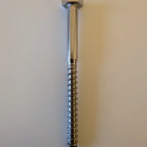 Sechskantkopf Edelstahl-Holzschraube A2 Ø 8 mm x 100 mm (54 Stück)