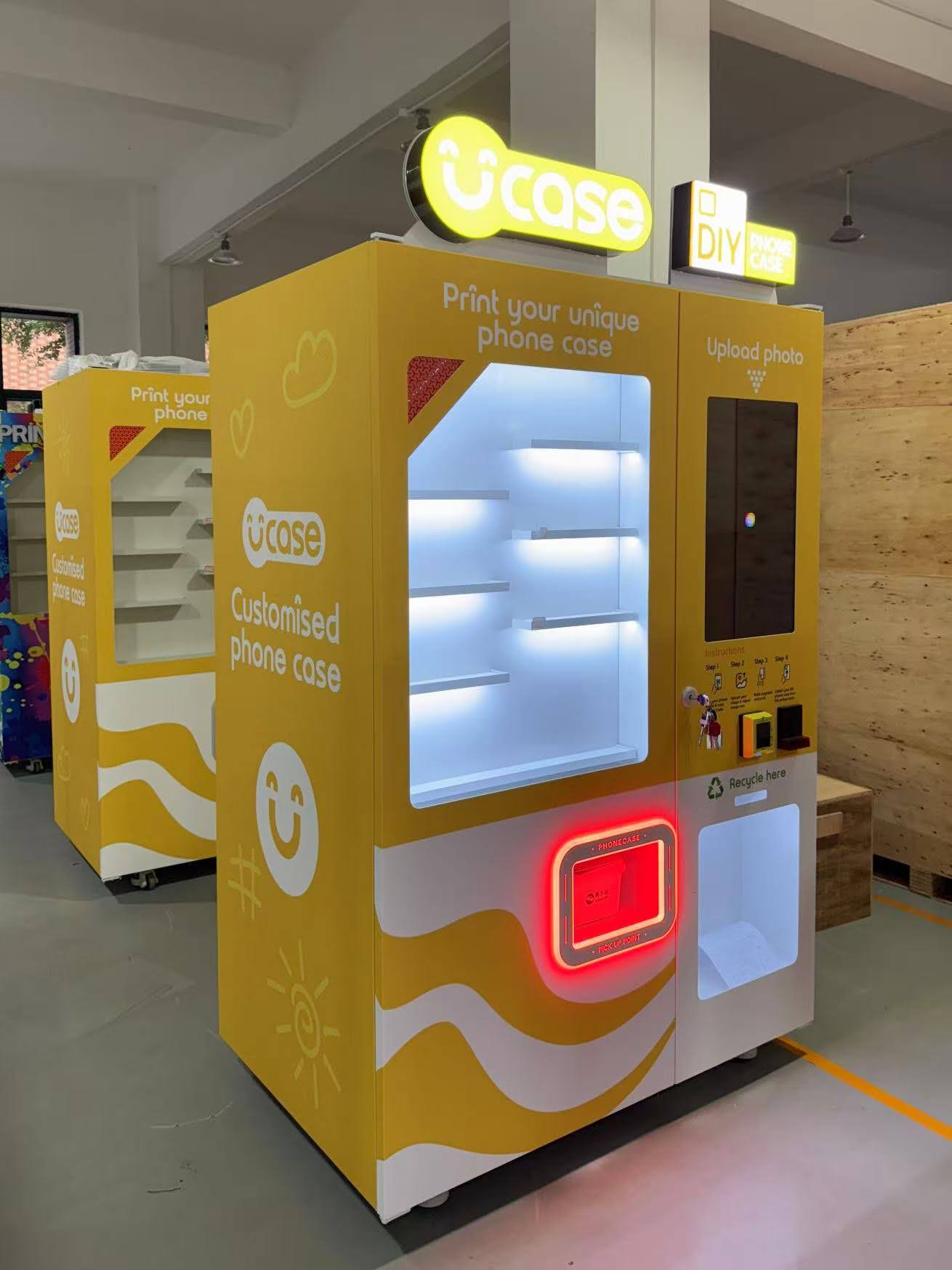 Vollautomatischer UV-Handyhüllen-Druckautomat – Smart Retail Verkaufsautomat mit EPSON F1080 Druckkopf & KI-Funktion – Bild 2